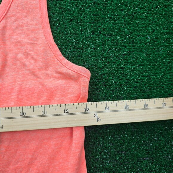 Nike Womens Tank Top XS Orange Sleeveless Dri-Fit Activewear Yoga Running‎ Gym - Picture 4 of 9